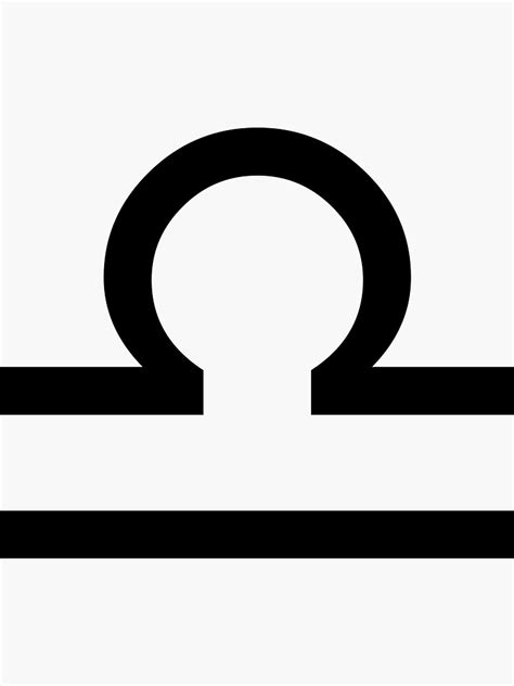 Libra Symbol Sticker By Aviralmess Redbubble