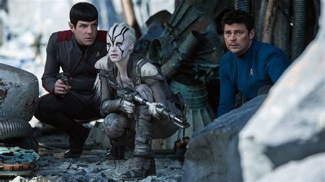 Star Trek Beyond Zachary Quinto And Sofia Boutella HD Movies 4k