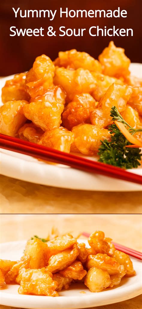 Yummy.you are just one step from discovering the best chicken wings recipes in the world! Homemade Chinese Sweet & Sour Chicken Recipe - Melanie Cooks