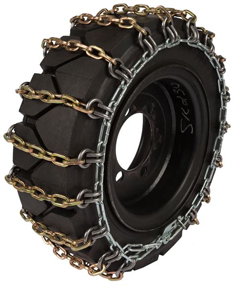 New Skid Steer Loader Tire Chains Snow Chain 12x165 And 10x165 Uncle