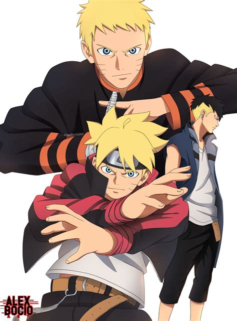 Boruto Naruto Y Kawaki Boruto Next Generations By Alexbocioart On