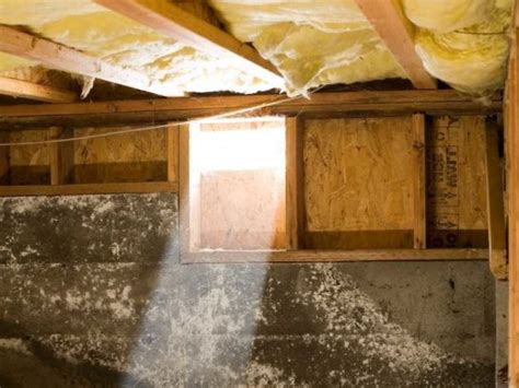 Install the insulation with the paper. Crawl Space Insulation Guide | DIY Projects
