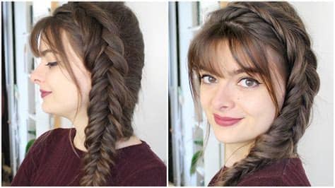 French braids are one of the classics, explains natural hairstylist and braider, kamilah (@mshairandhumor). How To Dutch Fishtail Braid Your Own Hair - YouTube