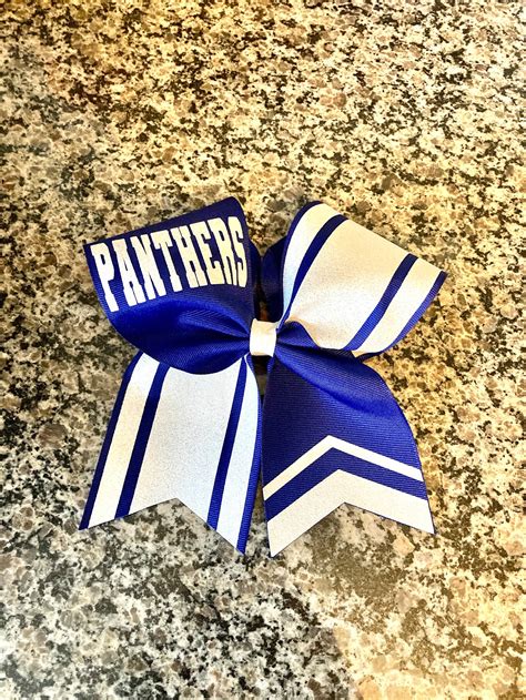 Custom Team Cheer Bow In Your Team Colors Great Sideline Etsy
