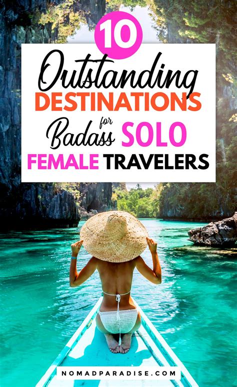 Best Solo Female Travel Destinations For Future Trip Planning