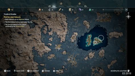 Take A Look At The Full Assassin S Creed Odyssey Map Gamesradar