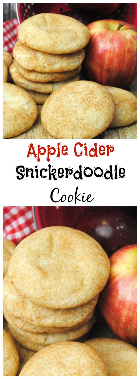 Apple Cider Snickerdoodle Cookie | Recipe | Snickerdoodle cookie recipes, Snickerdoodles, Cookie ...