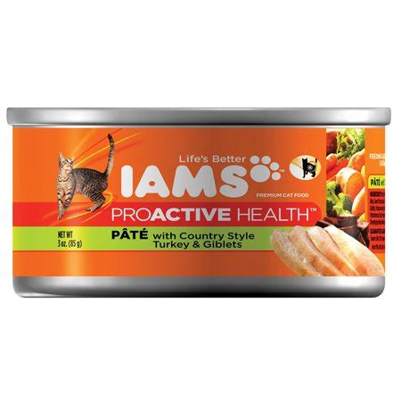 Find helpful customer reviews and review ratings for iams pate kitten wet cat food, chicken, 3 oz. Iams ProActive Health Filets Salmon in Sauce Wet Cat Food ...