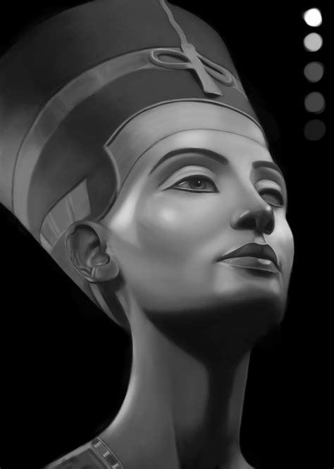 nefertiti queen of egypt wip by ~thesatanicnun on deviantart egyptian queen nefertiti egyptian