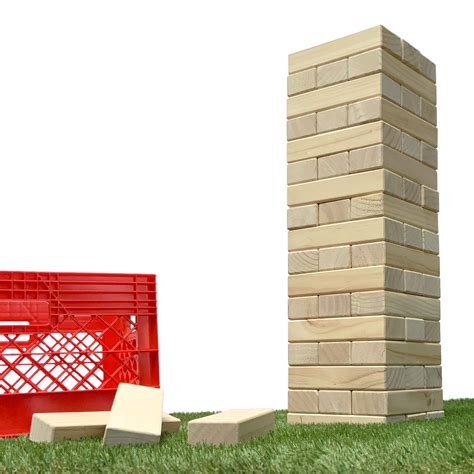 Buy Giant Tower Stack And Tumble Game By Yardbird Outside Premium