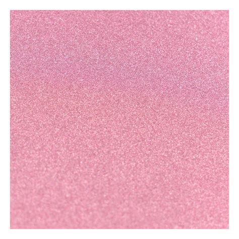 Adco 727175 A4 Glitter Card Baby Pink 1 Sheet 250gsm Snippy Sisters