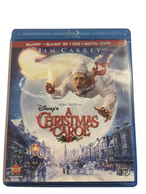 Disneys A Christmas Carol Blu Ray Dvd Disc Set D Includes Digital Copy For Sale