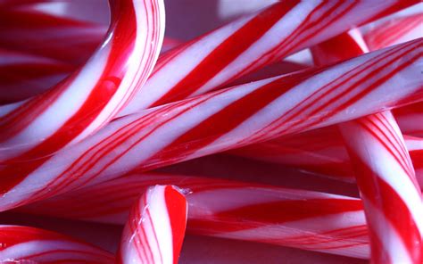 Download Candy Cane Close Up Wallpaper