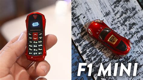 Smallest Mobile Phone In The World F1 Mini Youtube
