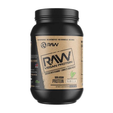 Raw Nutrition Raw Vegan Protein 25 Servings Protein Powders From Prolife Distribution Ltd Uk