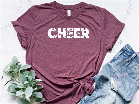 Cheer Shirt Cheerleading Shirt T For Cheerleader Cheer Etsy Uk