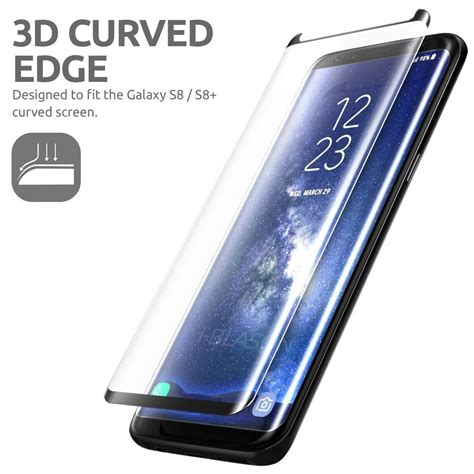 3pcs Case Friendly 3d Tempered Glass Screen Protector Samsung Galaxy S8 S9 Plus Ebay