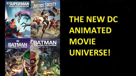 The New Dc Animated Movie Universe Youtube