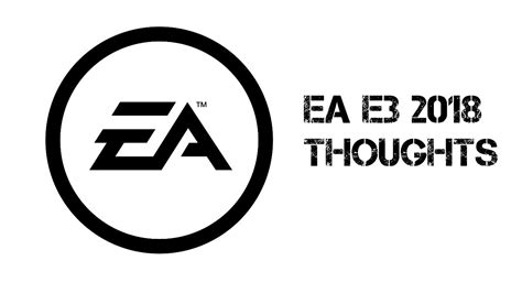 Ea E3 2018 Thoughts Youtube