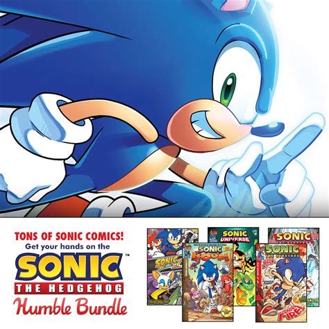 Humble Bundle Teams With Archie Comics To Celebrate Sonic The Hedgehog S 25th Anniversary