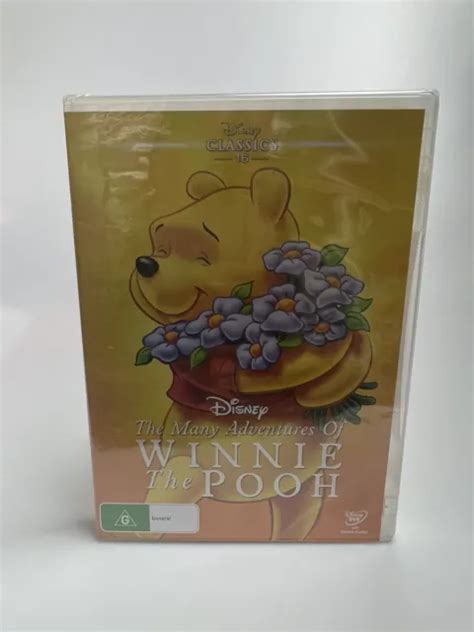 THE MANY ADVENTURES Of Winnie The Pooh Disney Classics DVD 1977