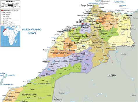 Maps Of Morocco