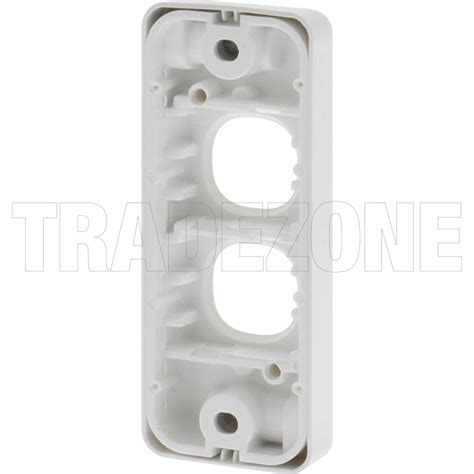 Clipsal Classic C2000 2 Gang Architrave Switch Grid Plate Surround