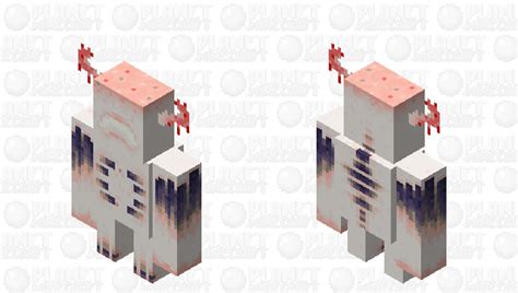 Inverted Warden Axolotl Warden Minecraft Mob Skin