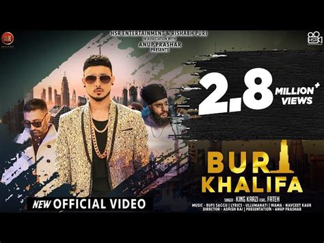Burj Khalifa Lyrics King Kaazi Feat Fateh