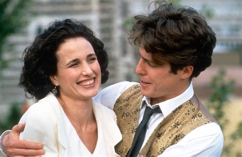 Four Weddings Stars Hugh Grant And Andie Macdowell Reunite 22 Years