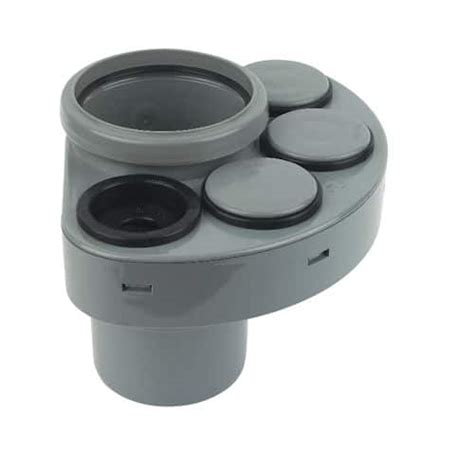 Thickness of the partitions, location of doors and windows, drop ceiling electrical layout and outlets and their relations. 110mm Waste In Manifold Grey Floplast SP588 | Speedy Plastics