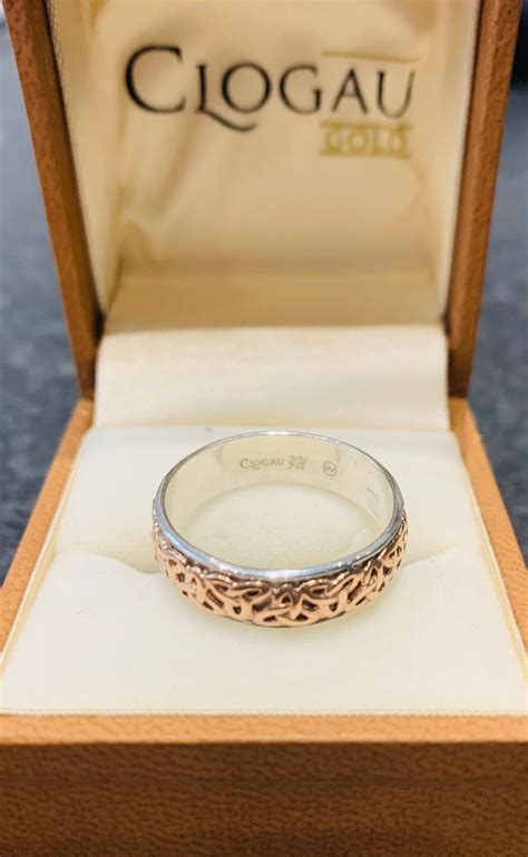 Clogau Gold Of Royalty Rare Welsh Gold And Sterling Silver Celtic