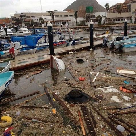 Cabo Storm Pictures Photo Hurricane Odile Damage In Cabo San Lucas