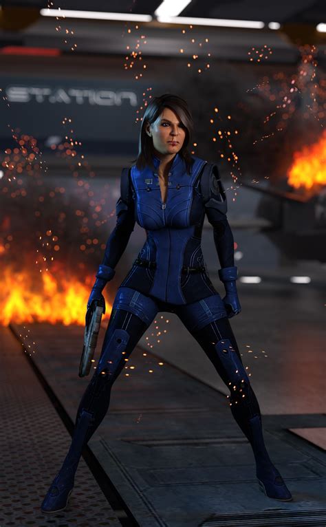 Ashley Williams Mass Effect By Combatcourtesan On Deviantart