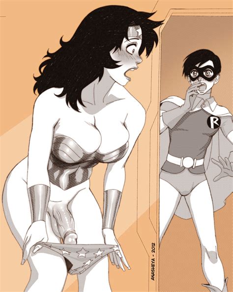 Wonderwoman And Robin 1 By Anasheya Hentai Foundry