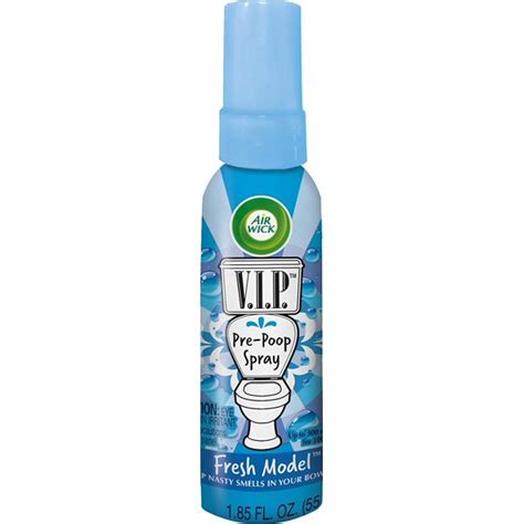 Air Wick Vip Pre Poop Toilet Spray Up To 100 Uses Contains