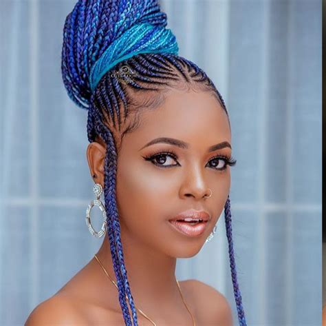 Trim your hair to a very thin layer and pair it up with long earnings. 20 Best Fulani Braids of 2019 - Easy Protective Hairstyles