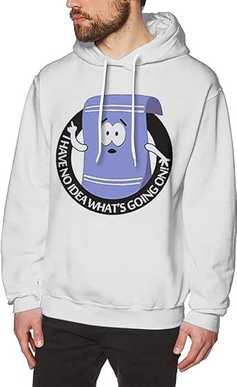 Towelie South Park Logo Mens Sweater Hooded Sweatshirt