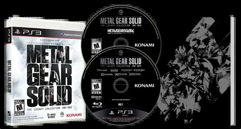 Metal Gear Solid The Legacy Collection Us Boxart And Info Metal Gear