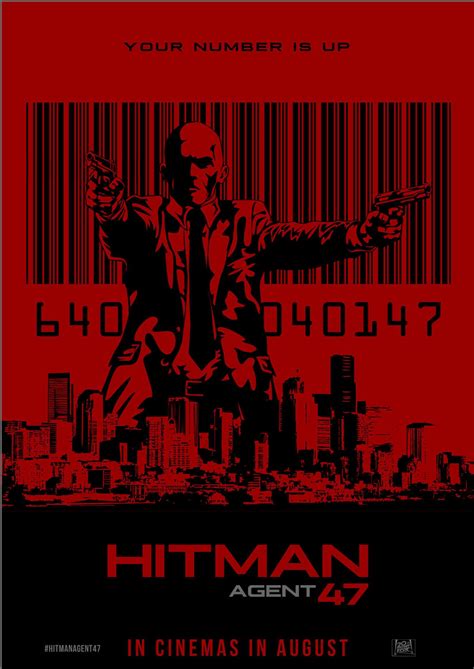 HITMAN AGENT 47 MOVIE POSTER | Hitman agent 47, Agent 47, Hitman