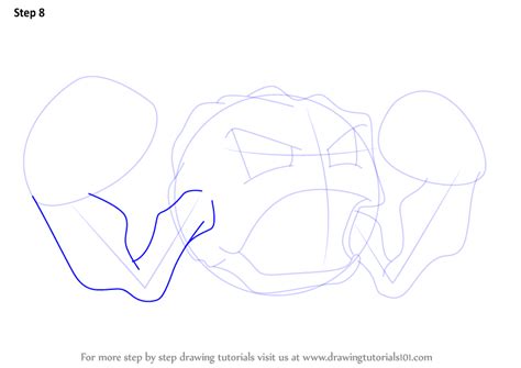 Step By Step How To Draw Geodude From Pokemon
