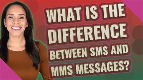 What Is The Difference Between Sms And Mms Messages Youtube