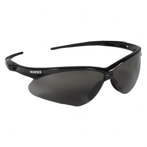 kleenguard safety glasses anti fog anti scratch wraparound frame half frame gray black