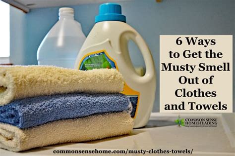 6 Ways To Get The Musty Smell Out Of Clothes And Towels