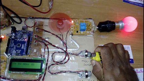 Air Pollution Monitoring System Using Arduino Uno R3 Youtube