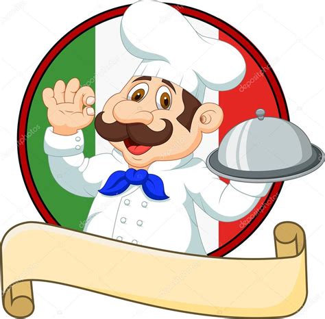 Are there any chef cartoons that are royalty free? Cartoon funny Italian Chef cartoon holding platter with ok ...