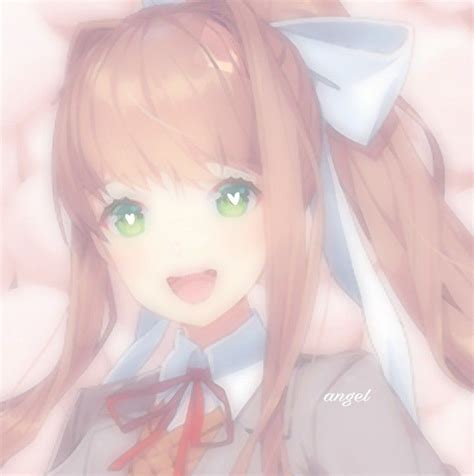 Monika Icon 23 Requested 💘 By Angel♡ In 2021 Aesthetic Anime