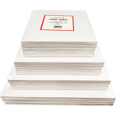 Cake Craft Company Matt White Square Premium Masonite Mdf Cake Board