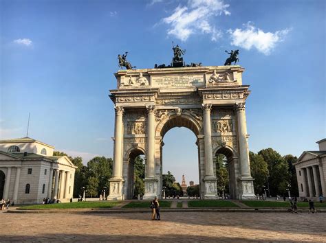 arco della pace milan italy travel is my favorite sport