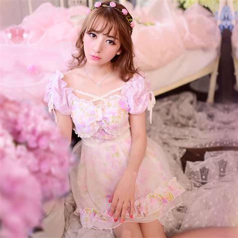 Princess Sweet Lolita Dress Candy Rain Japanese Style New Summer Lace